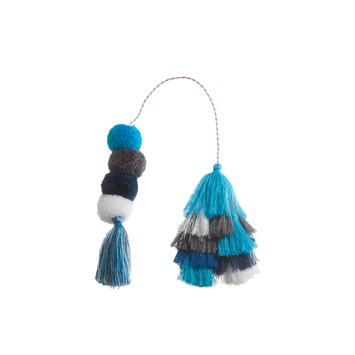 Bogg Bag Bauble - Ocean Double Tassel