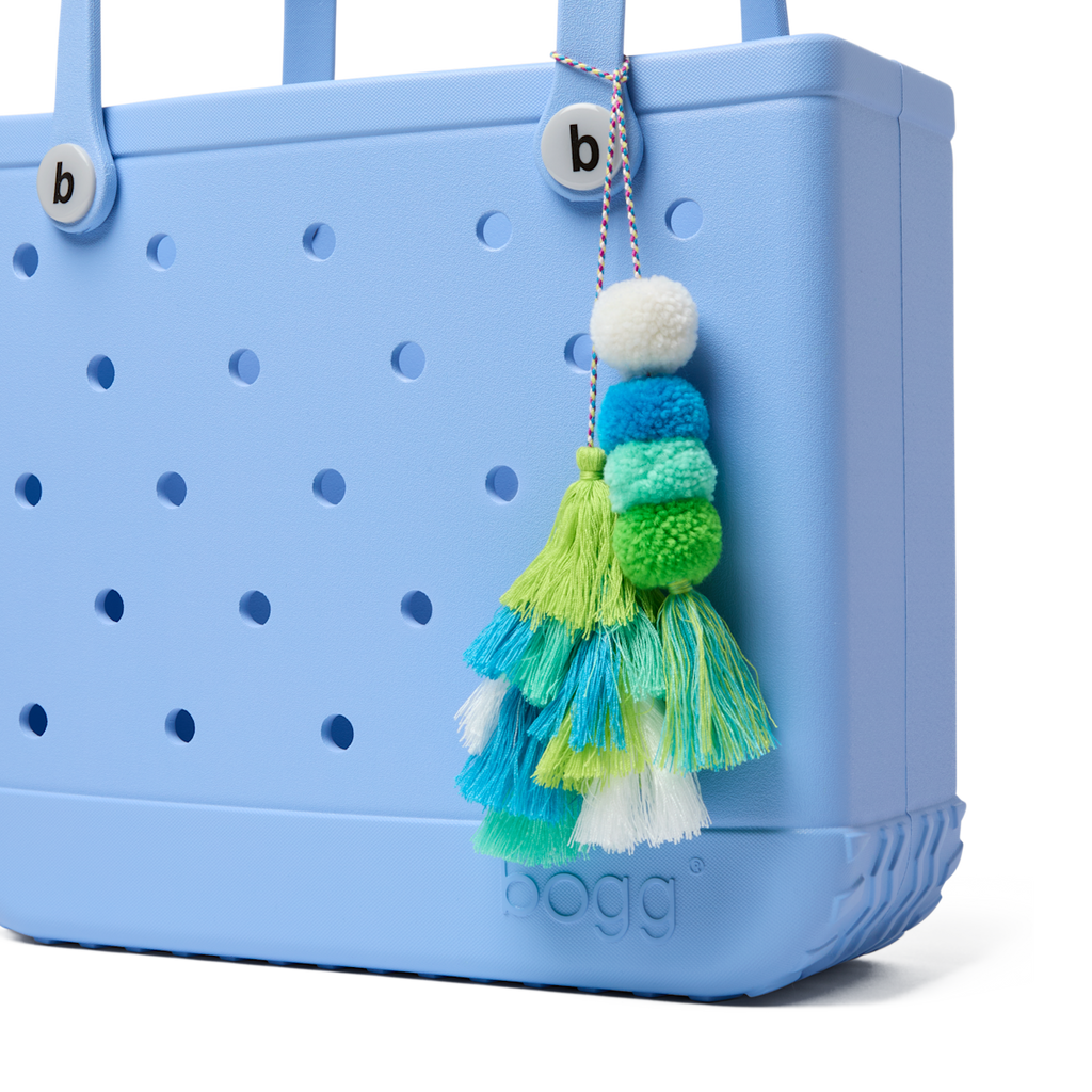 Bogg Bag Bauble - Seaweed Double Tassel